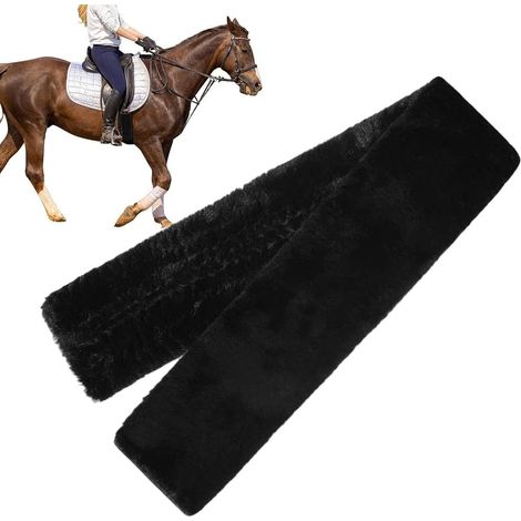 Housse de Selle Protection Douce En Polaire Pour Écurie Protèges-Sangles de Siège pour , , Hommes, Femmes, Cavaliers, Équitation, Entraînement, Extérieur, Intérieur, (1/5)