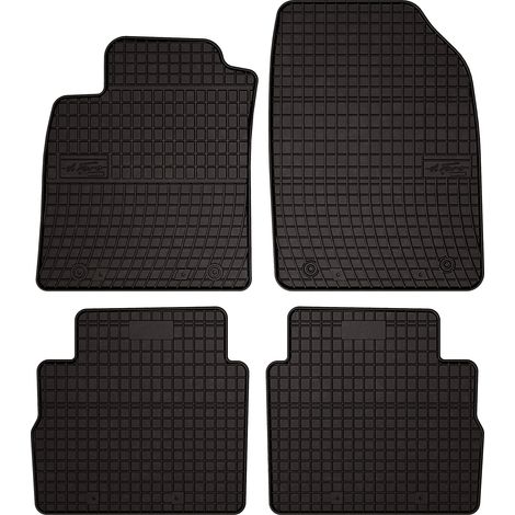 Gummifußmatten für Opel Signum Kombi (2003–2008) – schwarz, passgenau
