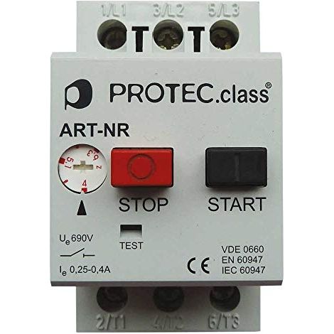 PROTEC.CLASS PMSS 6, 3-10 6, A 3-10 DISJONCTEUR MOTEUR
