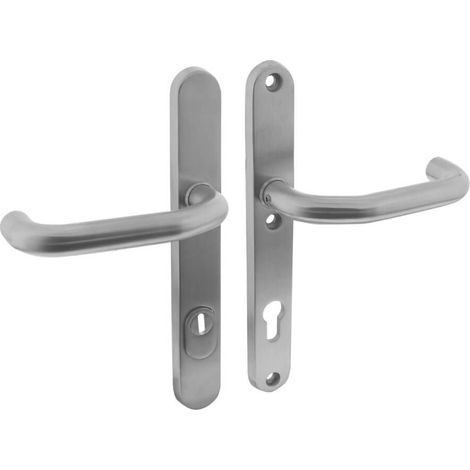 Quincaillerie de porte dérobée Aurano protection anti-traction PC étroit 92mm acier inoxydable - 0035.398749 (1/2)