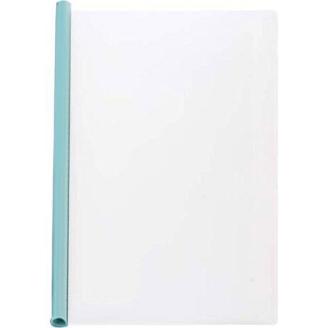 Classeur Transparent Avec Barre Coulissante - Format A4 - Capacité 70 Feuilles - Pour Bureau École Entreprise (1/5)