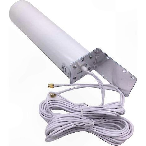 Antenne extérieure 3G/4G LTE pour routeurs, avec connecteur double coulissant CRC9/TS9/SMA de 5 mètres. (1/5)