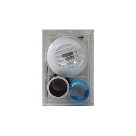 Kit TWIST&GO + bouche auto WC 5-30 230V bouton poussoir D80 griffes (526601) (1/4)