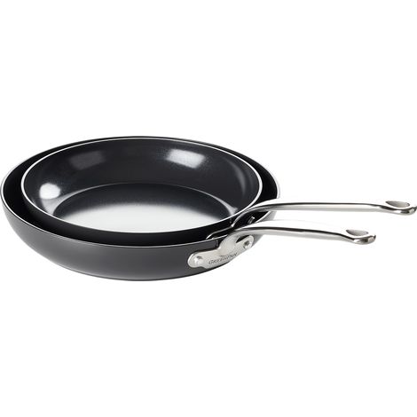 GreenPan Barcelona 20+24cm schwarz Pfannen-Set