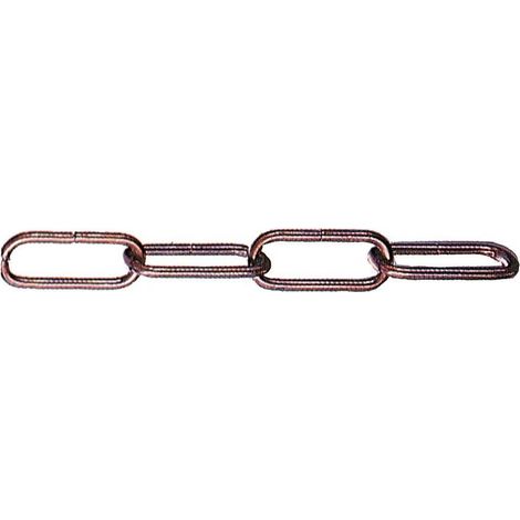Catena Per Lampadari Filo Tondo 3,8 Mm Nichelato - 15 Ml