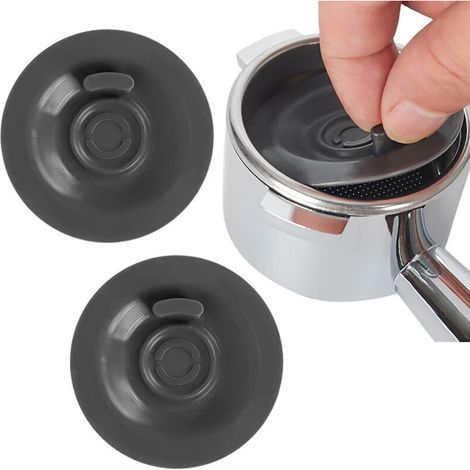 2er-Pack universelle 54-mm-Reinigungstabletten für Kaffeemaschinen - JINFGERNE - Silikonscheiben für die effektive Wartung von Espressomaschinen (1/5)