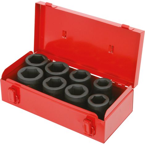 KS Tools - Coffret de douilles à chocs 1'', 8 pièces - 515.0610 (1/2)