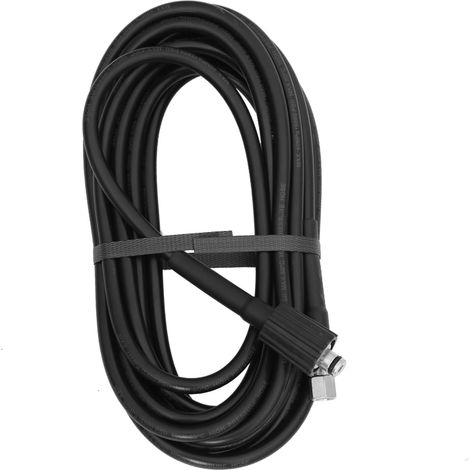 Tuyau Extension Haute Pression Mètres pour Nettoyeur Flexible et pour Nettoyage des Drains et Tuyaux Facile à Installer Compatible avec Nettoyeurs Haute Pression (1/5)