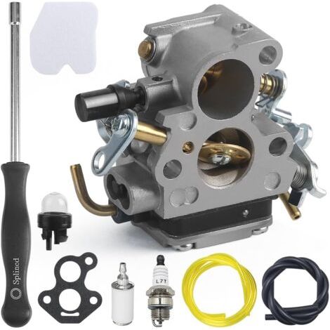Carburador de repuesto compatible con los motores Husqvarna 240, 235, 236, 235E, 240E y 236E. (1/5)