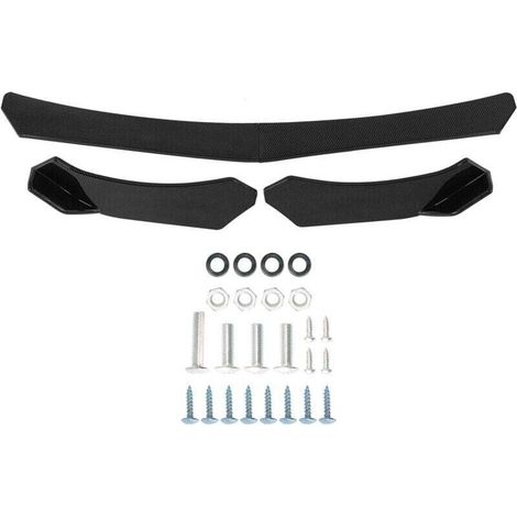 Accessoires équipement extérieur 1 Paire de Spoiler de Pare-Chocs arrière,Aileron de Séparateur de Lèvre de Spoiler Diffuseur de de Pare-Chocs Arrière de Voiture Universelle(Fibre de Carbone) Accessoi (1/4)