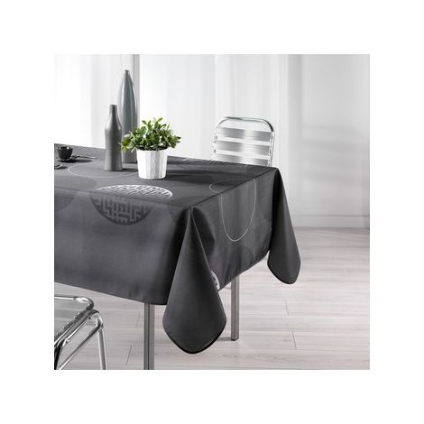 Nappe rectangle - Kosmo anthracite - 150 x 240 cm - Livraison gratuite (1/3)