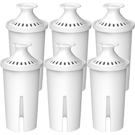 Waterdrop TÜV SÜD, NSF Certifiée Cartouche Filtrante, Remplacement pour Brita® Classic OB03, Mavea® 107007, 35557, PearlCo®, Aqua Optima® RUF916 Cruche à eau (6) (1/5)