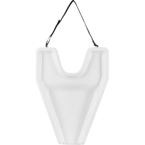 Bac à Shampoing Portable en Plastique Léger pour Lavabo, Plateau de Lavage de Cheveux Ergonomique, Adapté Personnes Âgées et Fauteuil Roulant, Accessoires Salon Coiffure, Usage