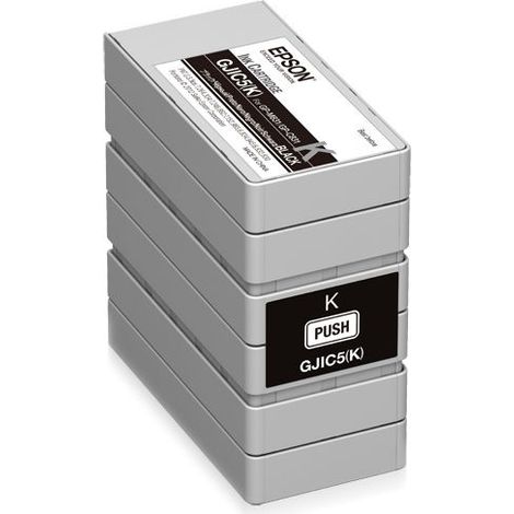Cartuccia d'inchiostro Epson GJIC5(K) nera per stampanti ColorWorks C831 e GP-M831 (1/5)