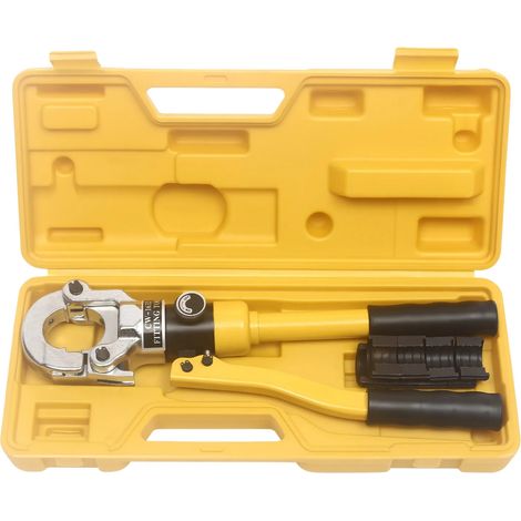Outil de sertissage hydraulique, applications polyvalentes, fonctionnement sans effort, Outil de sertissage de 8 tonnes (1/2)