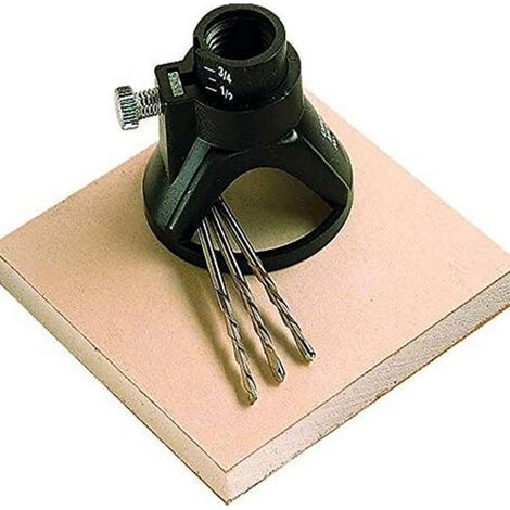 Kit De Coupe Bois Et Platre - Guide De Coupe + 2 Lames Pour Platre + 1 Lame Pour Bois - Compatible Avec Outils Rotatifs Multifonctions - 1 Pièce (1/5)
