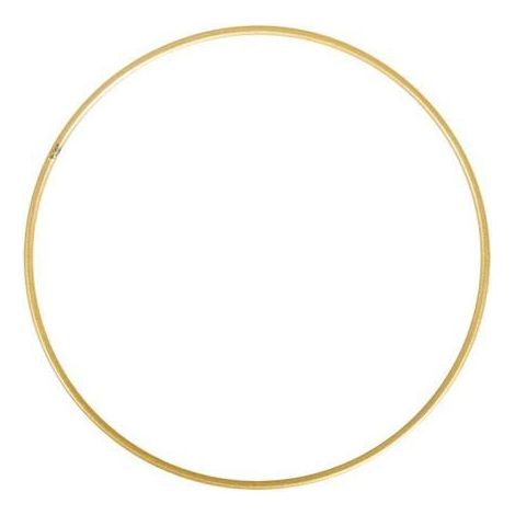 Anneau en métal - NO NAME - 15 cm - Couleur orange - Style classique - Électrique (1/3)