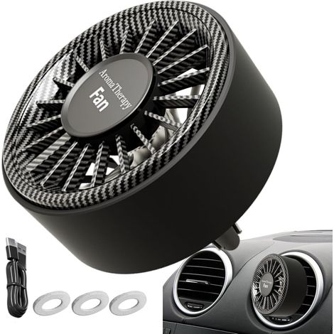 Ventilateur rafraîchissant de voiture Mini Réfrigérateur Portable (1/5)