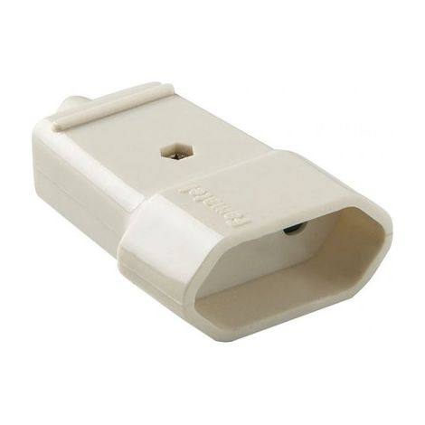 BASE MOVIL 10A - 250V BLANCO DUOLEC - EHLIS