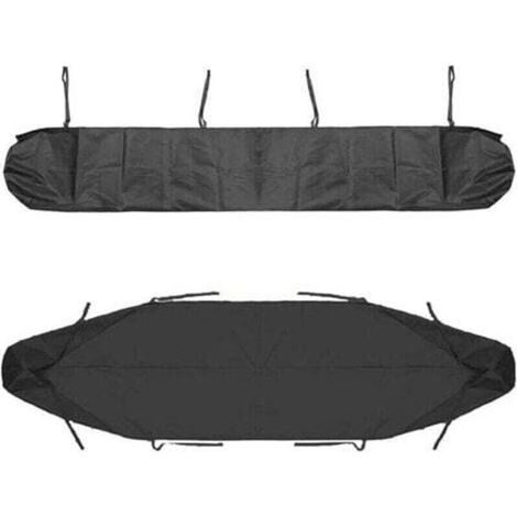 2 m Sac de Protection pour Store Banne,Housse de Protection Anti-poussière pour auvent de terrasse Noir Housse de Rangement pour cour et jardin (1/4)