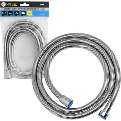 Verstärkter ausziehbarer Brauseschlauch 1,75 – 2,20 m, GENIL.