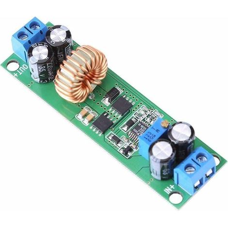 Module régulateur abaisseur, DC-DC Abaisseur Convertisseur Module d'alimentation,10A 6.5V-60V à 1.25-30V Convertisseur d'Alimentation Ajustable Buck Converter pour abaissement de tension Lefou (1/5)