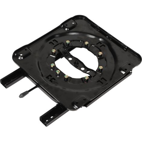 Base pivotante de siège rotative réglable et robuste avec piste coulissante pour véhicules d'ingénierie de véhicules commerciaux RV (1/5)