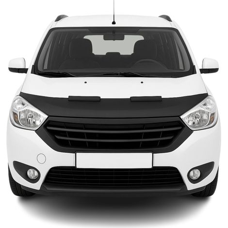 Protège Capot pour Dacia Lodgy 2012 à 2021, Bra de Capot Protection, Noir