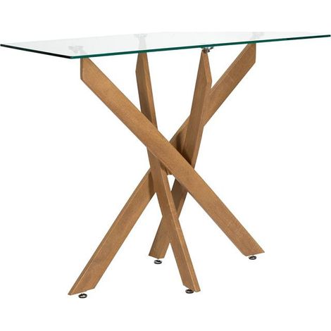 Console en Verre "Heritage" 100cm Transparent (1/5)