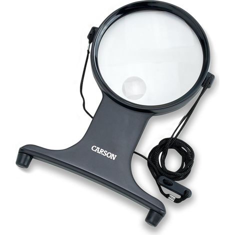 Carson HF-25 lente d'ingrandimento Nero 2x (1/5)