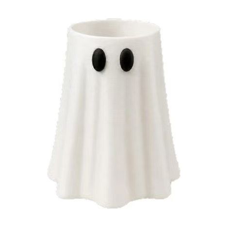 New Ghost-Shaped Can Holder Halloween Gift - Portable Can Holder, Creative Bottle Opener - Ghost Can Holder, White -