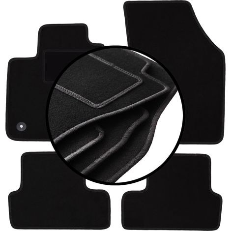 Komplettset Veloursmatten für: Renault Megane IV Grand-Coupe, Liftback, Kombi, Grandtour, Coupé, GT (2015-) (1/5)