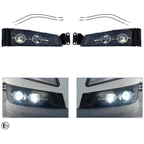 LED-Nebelscheinwerfer-Set mit Doppel-Linse für VOLVO FH4 / FM4 (2013–2019)