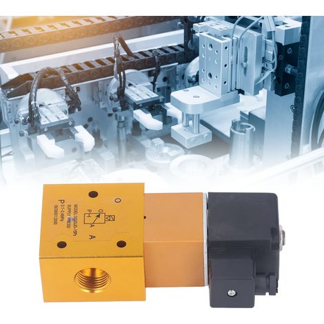 Électrovanne inverseuse à trois voies, à deux positions, à commande pilote externe SG23JD-15P2 G1/2", 220 V CA (1/5)