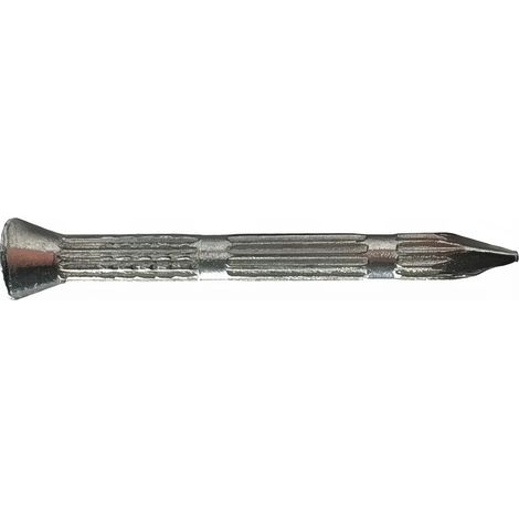 Pointes/clou striés béton tête fraisée Zg - diamètre 3.5 mm - 3kg - Longueur 50 mm mm - Diamètre 3.5 mm