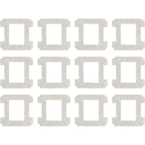 Compatible avec les chiffons de nettoyage pour balais W2 Pro / W2 Omni (12 pièces) (1/5)