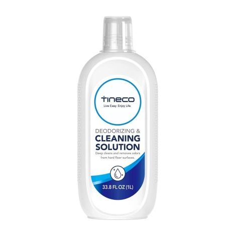 Tineco – Solution nettoyante pour carrelage, stratifié, vinyle et bois dur – Formule biodégradable – Flacon 1 litre – Élimine saleté et odeurs tenaces