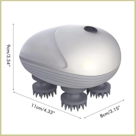 Cocosity Masseur de tête Masseur électrique électrique étanche masseur portable masseur multiple modes electromenager coussin (1/5)