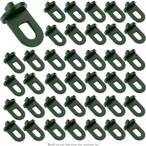 50 pinces de fixation pour serres - supports pour plantes suspendues (1/3)