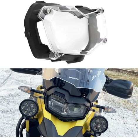 Headlight grille protector and headlight cover for BMW F750GS and F850GS (2018-2024) (1/5)