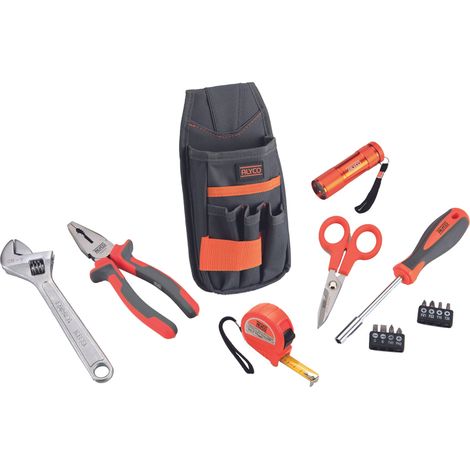 Bolsa De Nylon Con Herramientas 15 Piezas ALYCO ORANGE (1/4)