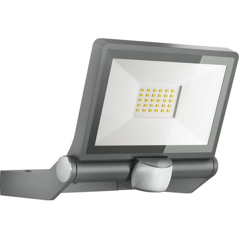 Projecteur LED extérieur 18,6W – Détecteur infrarouge 180° – Blanc chaud 3000K – 2050 lm – Panneau orientable en aluminium – Steinel (1/10)