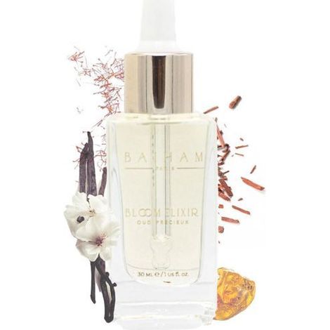 Elixir d'intérieur - Bloom Elixir Oud Précieux - 30 ml - Notes : Ambre, Labdanum, Safran - Diffusion longue durée (1/3)