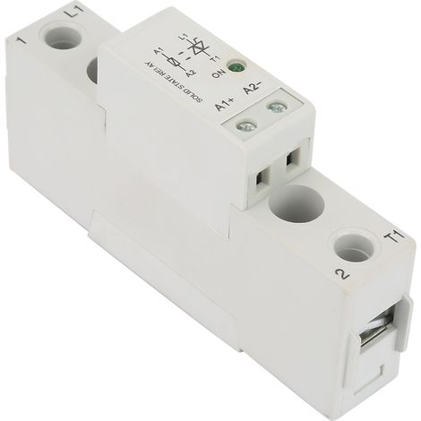 Carte de relais statique sur rail DIN SMT48, module de commutation de relais statique AC/DC (SMT4810) (1/5)