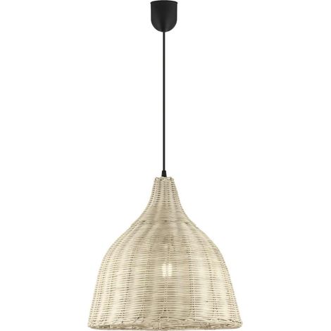 Colgante modelo Sacoma acabado mimbre 39cm (alto) 36cm (ancho) 36cm (largo) (1/2)