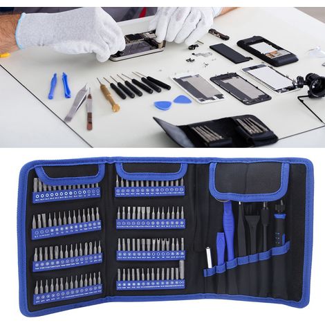 126-in-1-Schraubendreher-Set mit magnetischen Präzisionsschraubendreherbits für die Reparatur elektronischer Geräte (1/5)