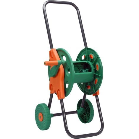 Carrello porta tubo 45mt 1/2 plastica 89335 flo (1/3)