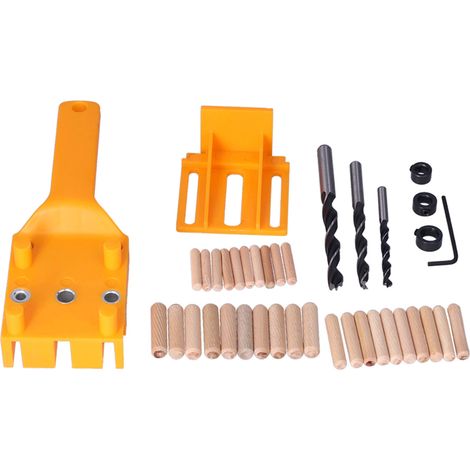 Woodworking straight hole drill, board connection drill positioner, handheld board drill. (1/5)