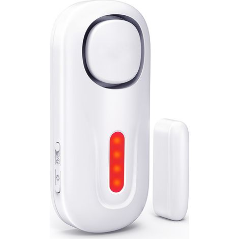 Türalarm – Funk-Türalarm – 1 x 120 dB Sirene – 1 x Melder – 1 x Telefon – Hausalarmanlage – Fernalarm (1/5)