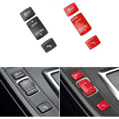 1 couleur : Noir Matériau : ABS+PC Bouton multifonction pour voiture, commande centrale ESP, interrupteur antidérapant. (1/5)